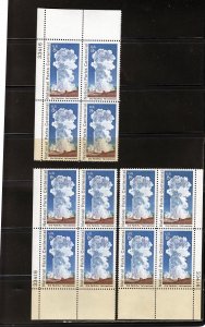 1453 Old Faithful, MNH PB/4 set/3 (#33416)