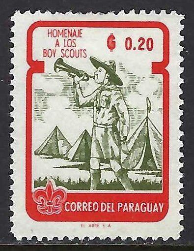 Paraguay 639 MNG Z9597