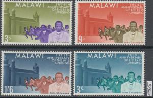 XG-AK612 MALAWI - Aviation, 1965 Uprising Anniversary MNH Set