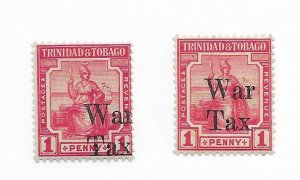 Trinidad & Tobago #MR13 MH O/P - Stamp - CAT VALUE $1.80+