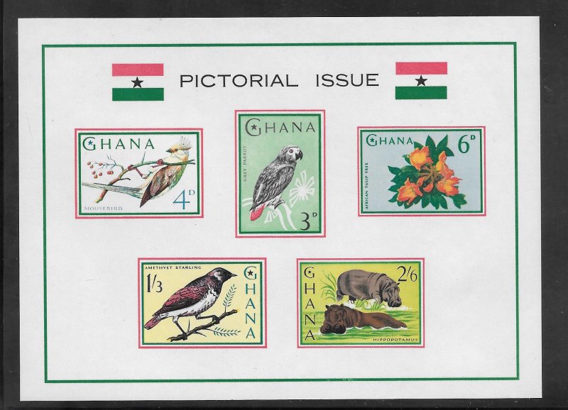 Ghana #199A MNH Souvenir Sheet (Stock photo) (12968)