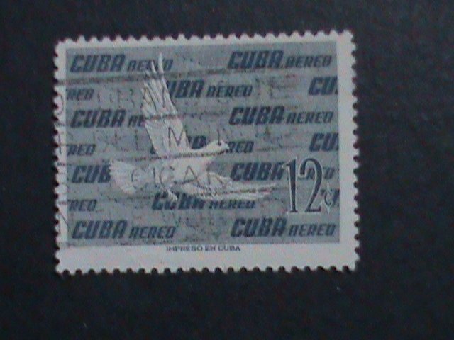 CUBA-AIR MAILS- BIRDS- VERY OLD USED CUBA-STAMP-VF  WE SHIP TO WORLD WIDE