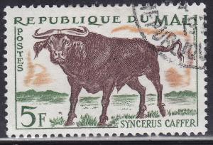 Mali 68 CTO 1965 Wild Cape Buffalo