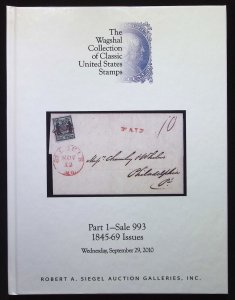 Siegel 993 - The Wagshal Collection of Classic US Stamps-1845-69 Issue