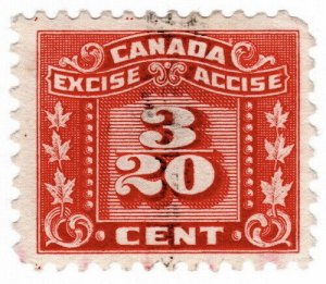 (I.B) Canada Revenue : Excise Tax 3/20c