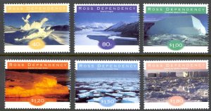 New Zealand Ross Dependency Sc# L49-L54 MNH 1998 Ice Formations