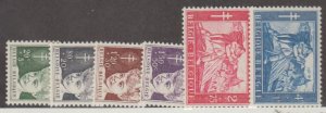 Belgium Scott #B567-B572 Stamp - Mint Set