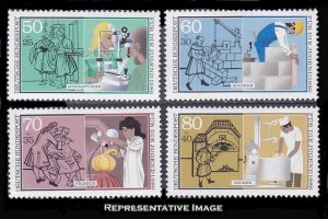 Germany Scott B643-B646 Mint never hinged.