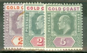 HW: Gold Coast 38-46 mint CV $190; scan shows only a few