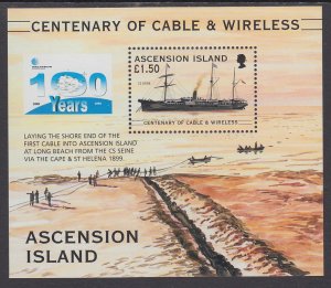 Ascension 749 Souvenir Sheet MNH VF