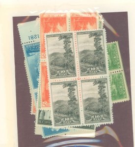 United States #741-749 Mint (NH) Multiple