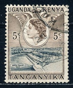 Kenya Uganda & Tanganyika #103 Single Used