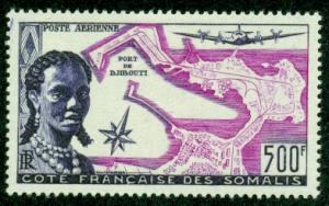 Somali Coast #C20  Mint VF VLH  Scott $67.50