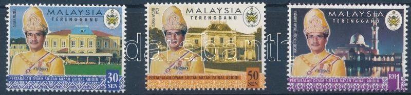 Malaysian States stamp Trengganu Sultan Mizan Zainal Abidin set MNH WS223580