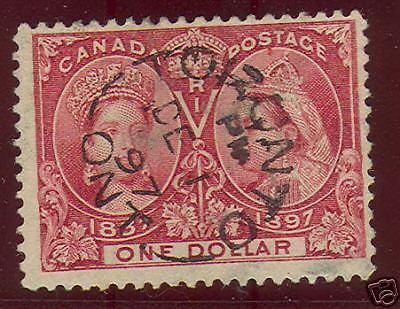 Canada #61 Used SON CDS Cancel