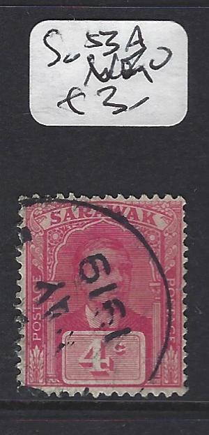 SARAWAK  (P2607B)   4C    SG  53A   VFU