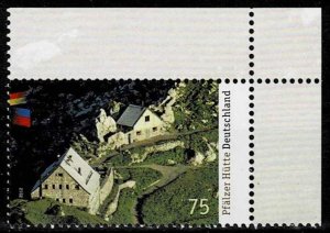 Germany 2012,Sc.#2677 MNH Pfälzerhütte and Buildings (Rätikon)