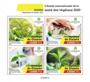 Guinea - 2020 Intl Year of Plant Health - 4 Stamp Sheet - GU200241a