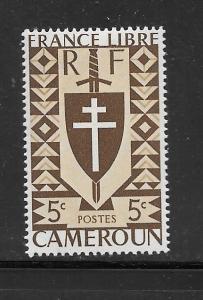 CAMEROUN #282 MH Single