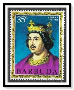 Barbuda #45 Henry I MNH