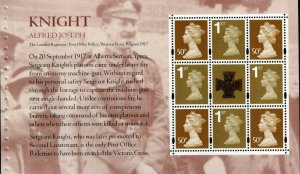 GB 2006 -  Victoria Cross - Pane from Prestige Booklet -  MNH #  MH376a
