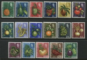 Montserrat QEII 1965 complete set mint o.g. hinged