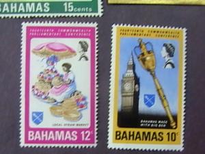 BAHAMAS  # 280-293-MNH & MH--14 STAMP RUN----QEII----1968-69