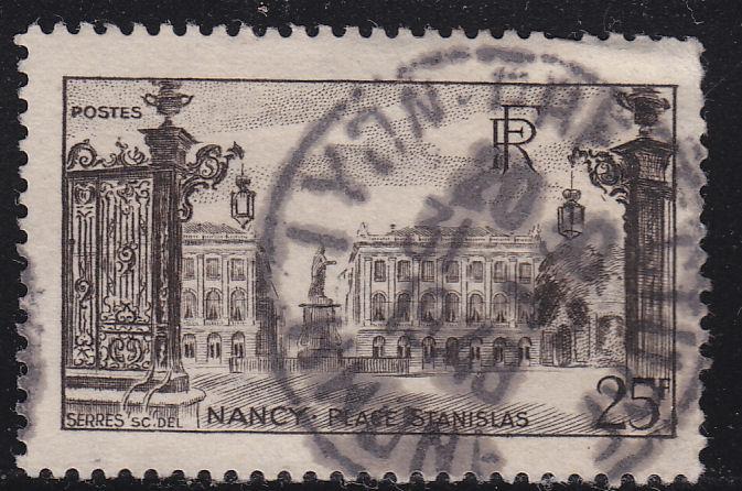 France 574 Stanislas Square, Nancy 25Fr 1946