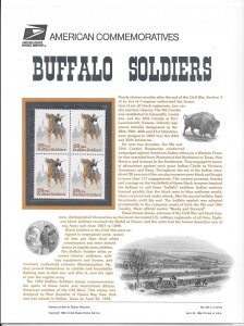 Just Fun Cover #2818 Buffalo Soldiers Commemorative Panel (10914)