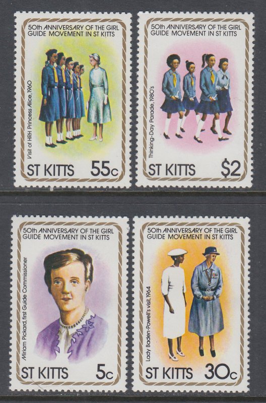 St Kitts 82-85 MNH VF