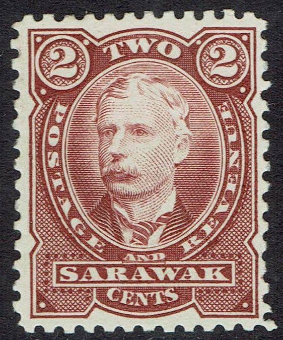 SARAWAK 1895 RAJA CHARLES BROOKE 2C