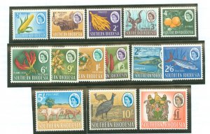 Southern Rhodesia #95-108 Unused Single (Complete Set) (Flora) (Wildlife)