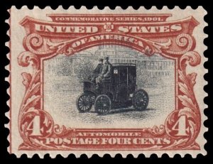 United States Scott 296 (1901) Mint H F, CV $70.00 W