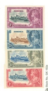Dominica #90-3 Mint (NH) Single (Complete Set)