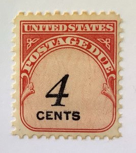 USA 1959 Scott J92 MNH - 4c, Numeral