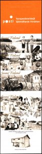 Finland #1351, Complete Set, Unexploded Bklt, 2010, Never Hinged