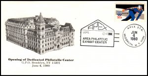 US Opening of Dedicated Philatelic Center,GPO Brooklyn,NY 1980 Cover