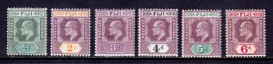 Fiji - Scott #59//66 - MH - Short set, minor wrinkle #63, 65 - SCV $13