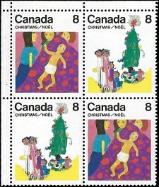 CANADA   # 677a MNH UPPER LEFT PLATE BLOCK  (1-2)