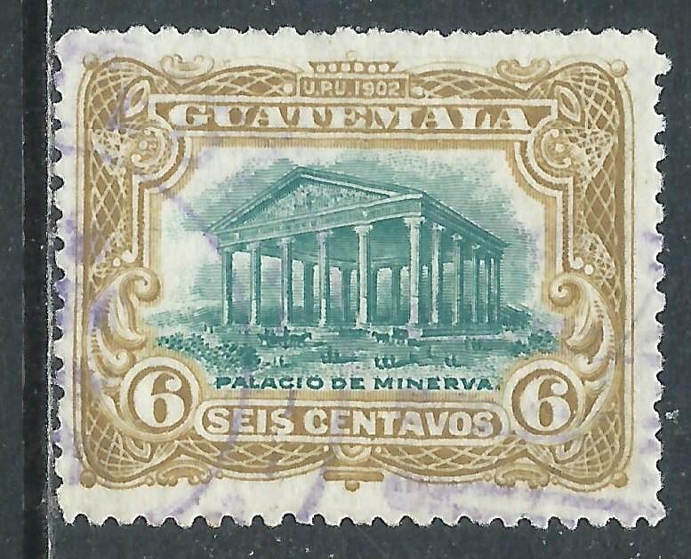 Guatemala, Sc #117, 6c Used