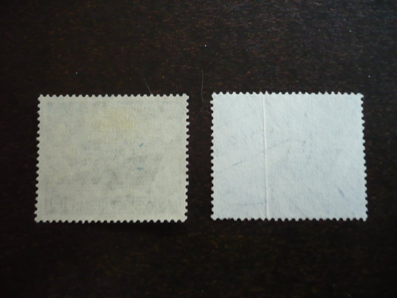 Stamps - Germany - Berlin - Scott# 9N113-9N114 - Mint Hinged & Used Set of 2