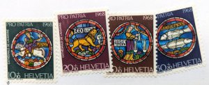 Switzerland B374-377 MNH Pro Patria