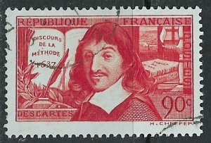 France ~ Scott # 331 ~ Used ~ Rene Descartes