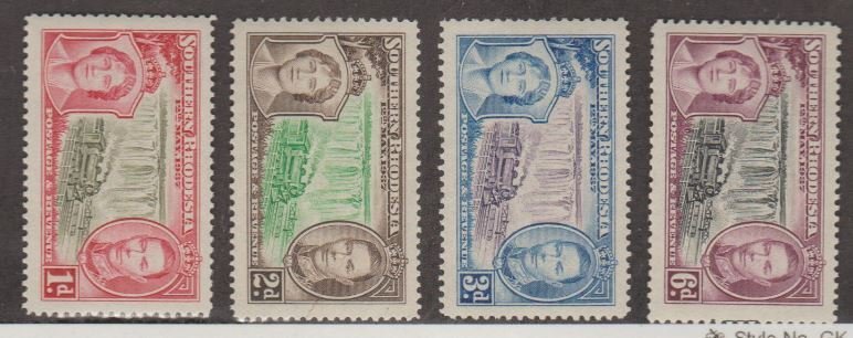 Southern Rhodesia Scott #38-41 Stamps - Mint Set