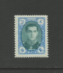 IRAN 1067, 1956-1957 10r SHAH PAHLAVI, MINT, VLH (IR859h)