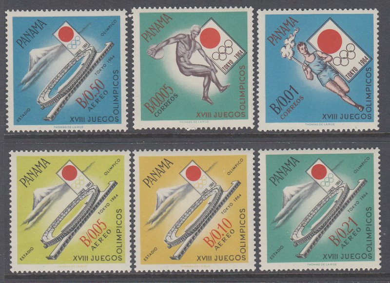 Panama 452-452E Summer Olympics MNH VF