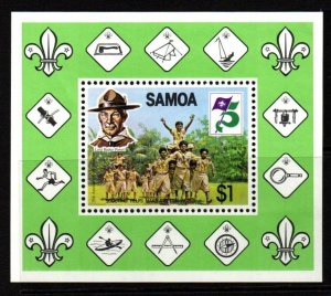 SAMOA SGMS624 1982 SCOUTS MNH