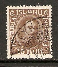 Iceland   #181  used  (1931)  c.v. $1.10