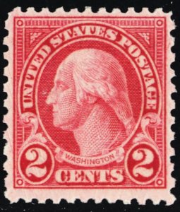 579, Mint VF NH 2¢ P.O. FRESH Stamp CV $140 -*- Stuart Katz