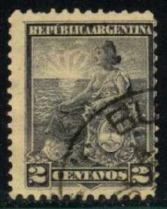 Argentina # 124 Liberty, used (0.30)